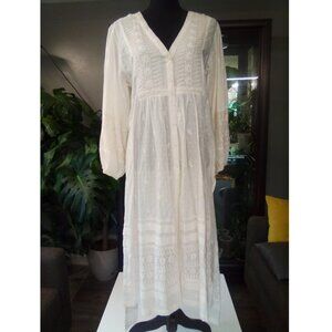 Free People White Maxi Dress